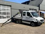 Mercedes-Benz Sprinter 311 2.2 CDI 366 DC Hiab 018T Laadkraa, Auto's, Bestelauto's, Gebruikt, 4 cilinders, Wit, Bedrijf