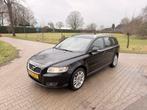 Volvo V50 2.0 sport Flexifuel 2010 Zwart, Zwart, 4 cilinders, 1283 kg, Leder en Stof