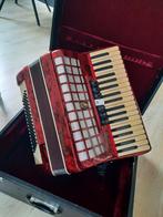 Accordeon van het merk Parrot, Muziek en Instrumenten, Overige merken, Gebruikt, 80-bas, Met riemen