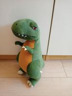 t-rex groen pluche knuffel, Ophalen of Verzenden, Gebruikt, Overige typen