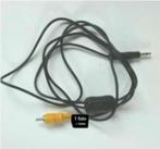 3,5 mm jack naar tulp male met ferriet ring rond de kabel., Ophalen of Verzenden, Zo goed als nieuw, Minder dan 2 meter, Luidsprekerkabel