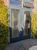 Openslaande deuren buiten, Doe-het-zelf en Verbouw, Kozijnen en Schuifpuien, Gebruikt, Deurkozijn, 150 tot 225 cm, Inclusief glas
