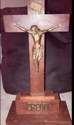 Crucifix antiek… staande uitvoering…, Antiek en Kunst, Ophalen of Verzenden