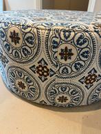 FATBOY poef / pffh / limited edition / blauw wit bruin, Ophalen, Rond, 75 tot 100 cm, Zo goed als nieuw