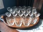 antiek glasservies met ster, Ophalen of Verzenden