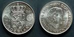 Rijksdaalder 1964 zilver FDC, Postzegels en Munten, Munten | Nederland, Verzenden, Koningin Juliana, 2½ gulden, Zilver