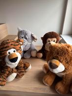 4 jungle dieren als set en los te koop, Ophalen of Verzenden, Zo goed als nieuw, Olifant