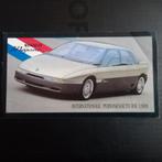 Oude sticker.  Renault Megane.   RAI 1989., Ophalen of Verzenden, Zo goed als nieuw