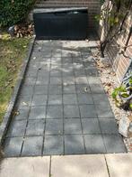 Grijze tegels, Ophalen, Zo goed als nieuw, 10 m² of meer, Beton