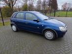 Opel Corsa 1.4 I 16V 5D 2003 Blauw, Auto's, Voorwielaandrijving, 40 €/maand, 4 cilinders, Blauw