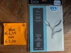 Stansmallen memory box, Hobby en Vrije tijd, Ophalen of Verzenden, Nieuw, Overige thema's, Pons of Mal