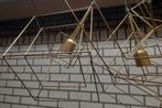 Leuke 3 lichts hanglamp KUBINKA light & Living antiek brons