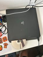 PS4 Slim 500GB + Controller doos en boekjes, Ophalen, Zo goed als nieuw, Met 1 controller, Slim