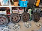 All season banden + velgen Opel Astra J 5x105, Auto-onderdelen, 215 mm, Velg(en), 16 inch, Ophalen of Verzenden