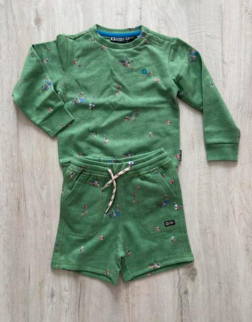 Tumble ‘n Dry uniek groen vakantie pakje sweater short 92, Kinderen en Baby's, Kinderkleding | Maat 92, Nieuw, Jongen of Meisje