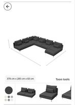 IKEA SÖDERHAMN complete zithoek, Ophalen, Gebruikt, Stof