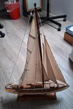 Vintage Houten Zeilboot Model, Ophalen of Verzenden