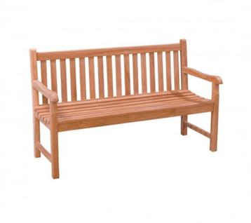 Aanbieding Tuinbank massief Teakhout bijv. 150cm breed NU beschikbaar voor biedingen