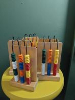 5 Vintage School Rekenrekjes telraam, Ophalen of Verzenden