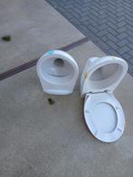 toiletpot zwevend, Ophalen, Zo goed als nieuw, Steen, Toilet