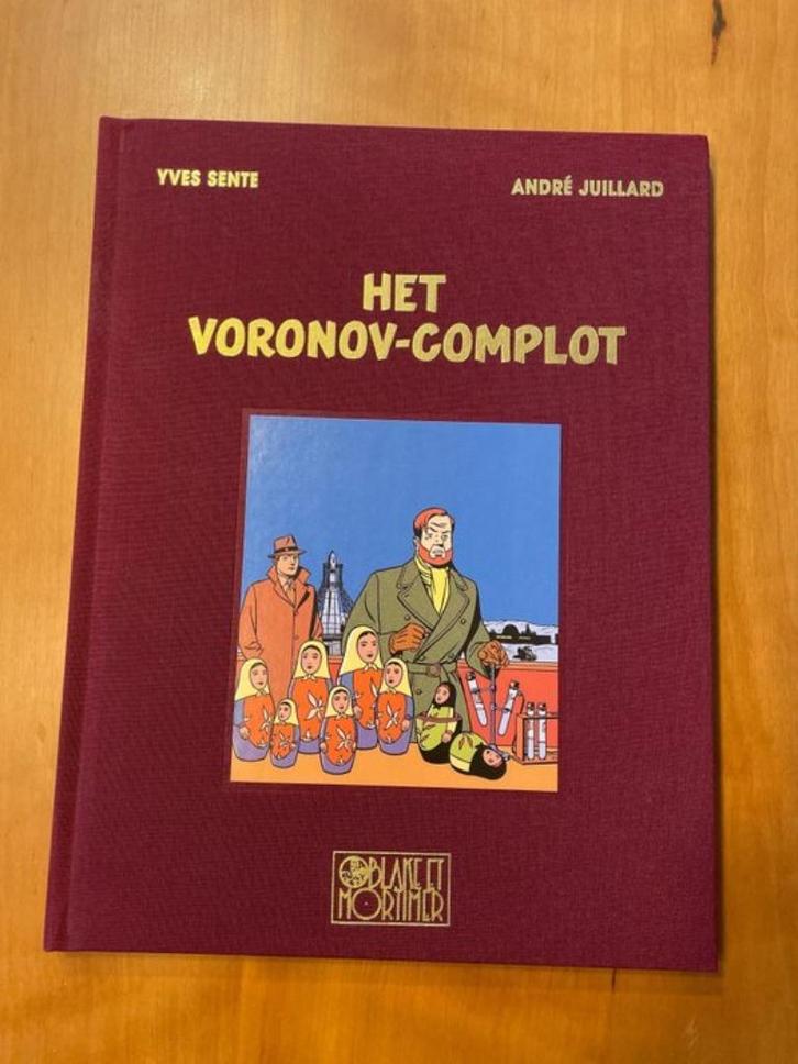 Blake en Mortimer Het Voronov-complot luxe rode linnen uitg., Boeken, Stripboeken, Zo goed als nieuw, Eén stripboek, Ophalen of Verzenden