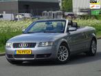 Audi A4 Cabriolet 2.4 V6 S-LINE NAP/LEER/NAVI/PDC/APK 7-2026, Auto's, Audi, Gebruikt, Cabriolet, 4 stoelen, Bedrijf