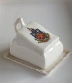 Miniatuur porcelainen kaas/ botervlootje, Antiek en Kunst, Curiosa en Brocante, Ophalen of Verzenden