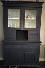 Mooie buffetkast met glasdeuren, Huis en Inrichting, Kasten | Buffetkasten, Ophalen of Verzenden, Zo goed als nieuw, 25 tot 50 cm