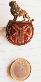 EMAILLE BROCHE SPELD, AYA DUBBELLOOPS JACHTGEWEER, SPANJE, Ophalen of Verzenden, Gebruikt