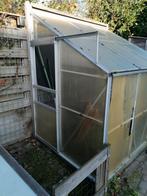 Muur tuinkas, Tuin en Terras, Ophalen, Polycarbonaat, Gebruikt, Aluminium