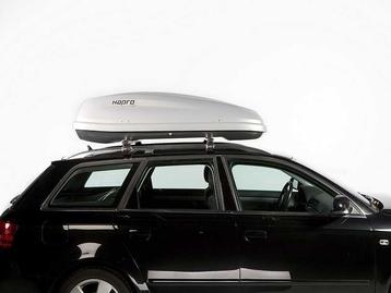 Dakkoffer en dakdragers te huur: Hapro carver 5.5 | 400L beschikbaar voor biedingen