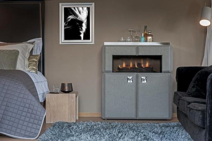 Dimplex Opti-V Single elektrische haard, Huis en Inrichting, Woonaccessoires | Overige, Zo goed als nieuw, Ophalen