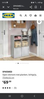 Kast Ikea SPIKSMED lichtgrijs ongeopend in doos., Ophalen, Nieuw, 25 tot 50 cm