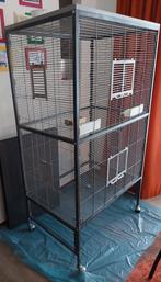 Montana paradiso 90, Dieren en Toebehoren, Vogels | Hokken en Kooien, Ophalen, Zo goed als nieuw, Metaal, Vogelkooi