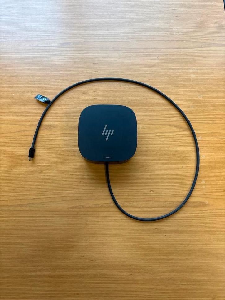 HP USB-C Dock G5 - Nieuwstaat met Voeding!, Computers en Software, Dockingstations, Zo goed als nieuw, Docking station, Laptop