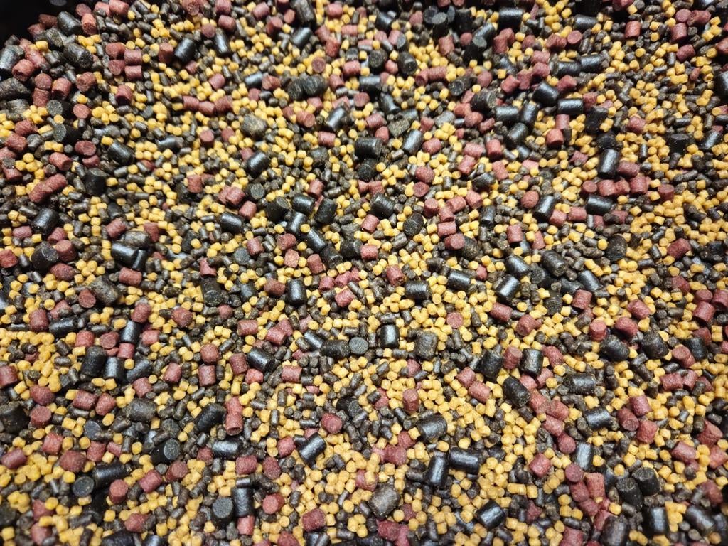 Pellet mix 2-6mm 2.5kg, Rm-baits@hotmail.com, Nieuw, Heerlen, Ophalen of Verzenden