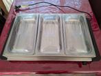 WARMHOUDPLAAT MET 3 BAKKEN, Ophalen, Gebruikt