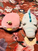 Miniso knuffel squishmallow pinguïn en krokodil, Ophalen of Verzenden, Zo goed als nieuw, Overige typen