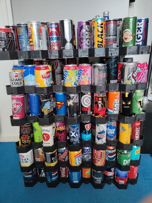 Verzameling 240 frisdrankblikjes, Verzamelen, Blikken, Gebruikt, Overige, Overige merken, Ophalen