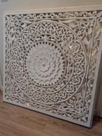 Wandpaneel Bali 90x90 cm - White Grey Wash, Ophalen of Verzenden, Zo goed als nieuw