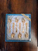 Franse koffielepels 24 karaat goud, Antiek en Kunst, Ophalen of Verzenden