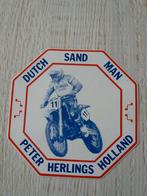 sticker DUTCH SAND MAN Peter Herlings Holland, Ophalen of Verzenden, Zo goed als nieuw, Sport