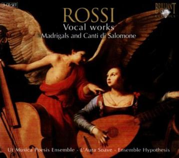 3CD Salomone Rossi: Madrigals and Canti di Salomone beschikbaar voor biedingen