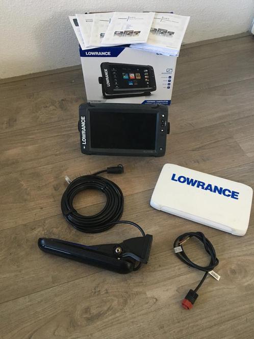 Lowrance Elite 9 Ti, Watersport en Boten, Navigatiemiddelen en Scheepselektronica, Zo goed als nieuw, Kaartplotter of Fish Finder