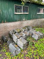 Gebruikte Dakpannen, Doe-het-zelf en Verbouw, Dakpannen en Dakbedekking, Ophalen, Gebruikt, Steen of Klei, Minder dan 5 m²