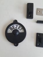 WC Slot Vrij-Bezet Indicator, Ophalen of Verzenden, Gebruikt, IJzer, Slot