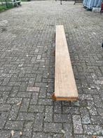 Oude vintage school/ gymbank 300 cm, Ophalen
