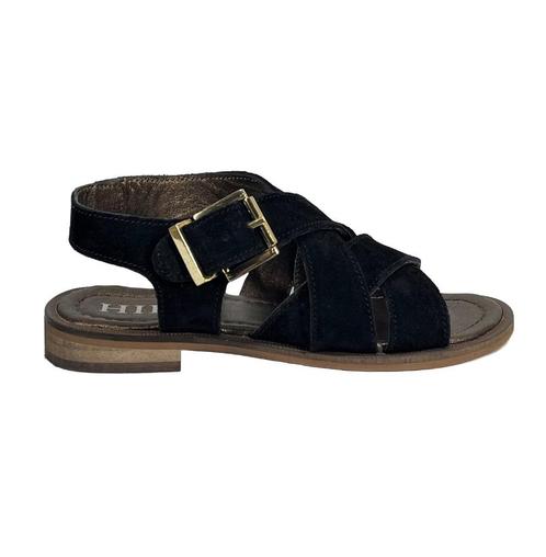 HIP maat 32 lerensandaal zwart kruisbanden en gespsluiting, Kinderen en Baby's, Kinderkleding | Schoenen en Sokken, Nieuw, Schoenen