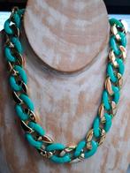 **SALE** ketting 0,50 eurocent, Ophalen of Verzenden, Zo goed als nieuw, Overige kleuren, Overige materialen