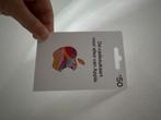 Apple cadeaubon giftcard 50 euro ONGEBRUIKT, Tickets en Kaartjes, Eén persoon, Cadeaubon, Overige typen